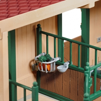 Schleich Pferdehof mit Zubehör